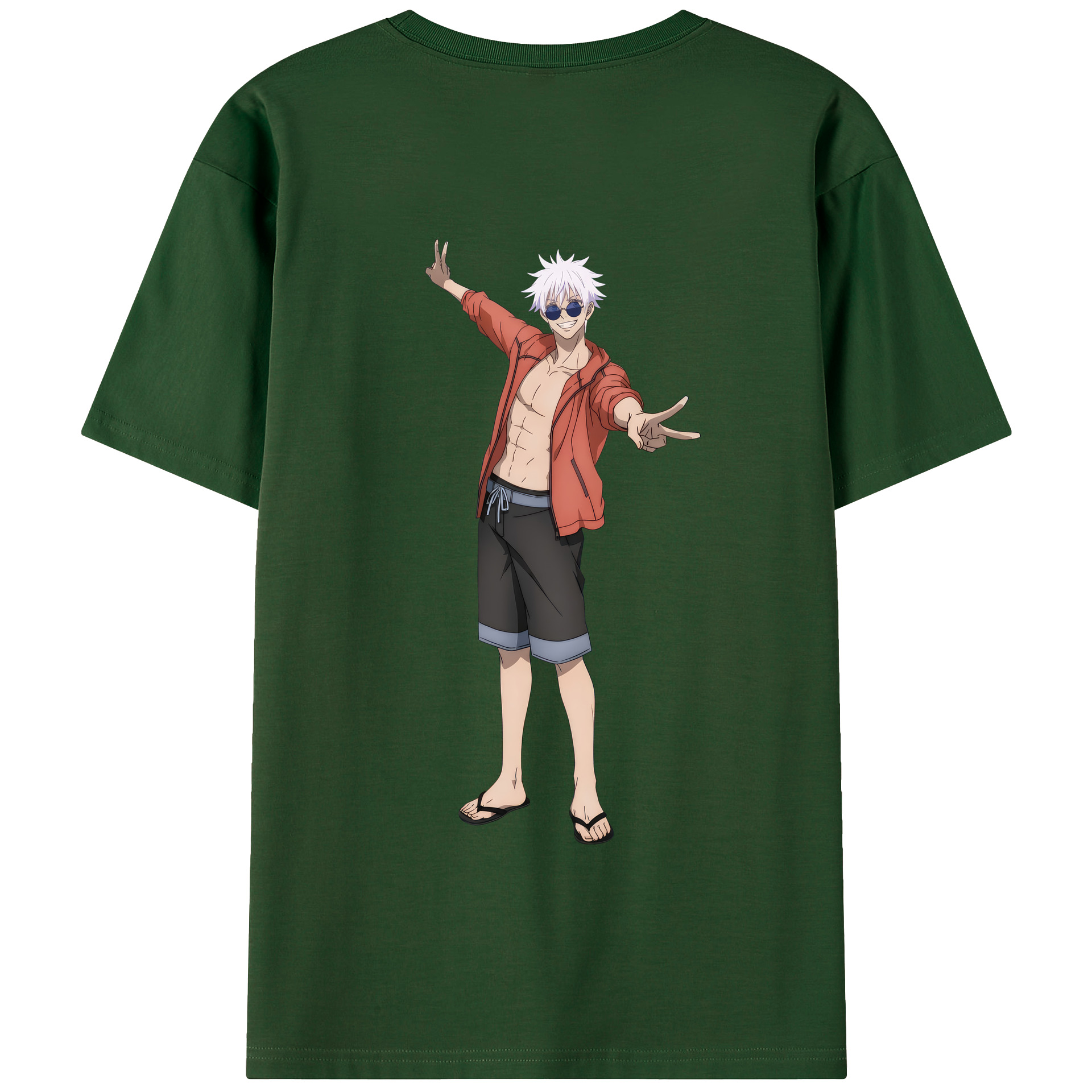 （画像用） 呪術廻戦 Jujutsu Kaisen 綿100％半袖Tシャツ（背面プリント）